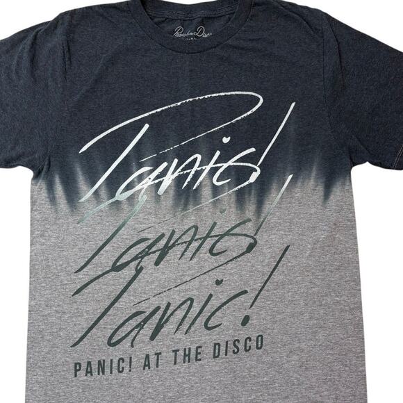 Manhead Panic At The Disco Size Sm Men or Women Short Sleeve Band T-Shirt - Picture 1 of 5